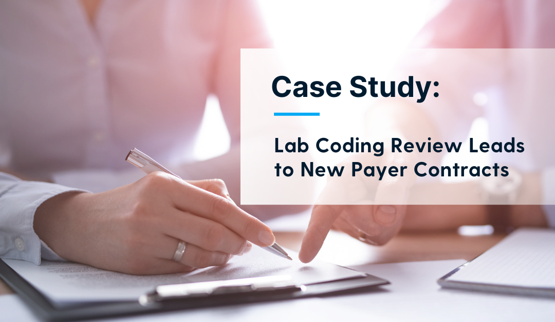 Case study on payer contracting for medical laboratories