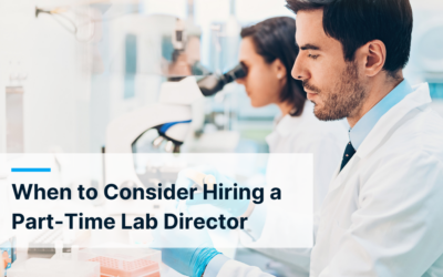 How Part-Time Lab Directors Generate Cost Savings for Medical Laboratories
